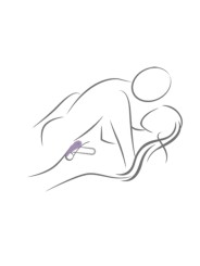 ROCKS OFF SPIRE ANILLO VIBRADOR PARA EL PENE NEGRO