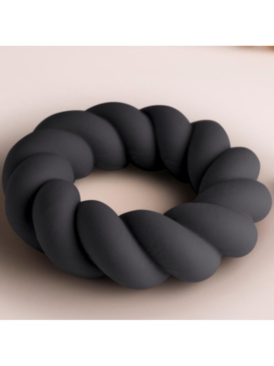 ROCKS OFF TWIST ANILLO MASTURBADOR SILICONA NEGRO