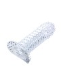 BAILE FUNDA PARA PENE CON PUNTOS ESTIMULANTES ROSA 14 CM