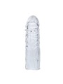 BAILE FUNDA ROSA PENE SILICONA ESTIMULANTE 13 CM