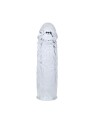 BAILE FUNDA ROSA PENE SILICONA ESTIMULANTE 13 CM