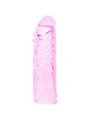 BAILE FUNDA ROSA PENE SILICONA ESTIMULANTE 13 CM