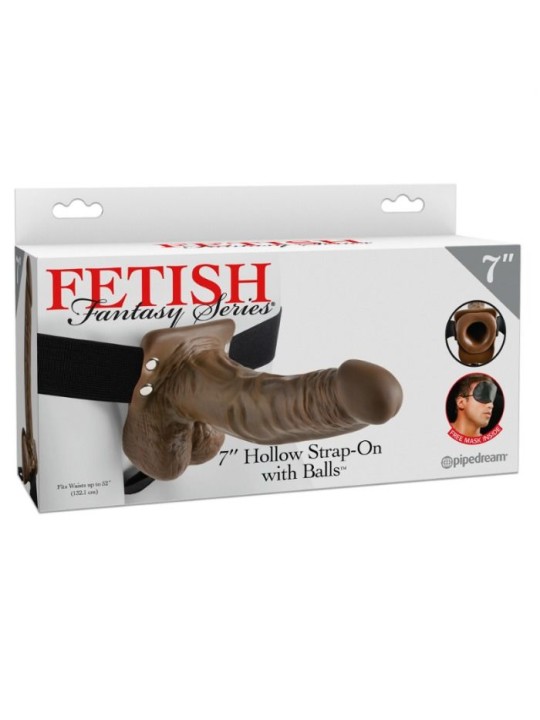FETISH FANTASY SERIES STRAP ON HUECO CON TESTICULOS 178 CM