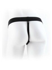 FETISH FANTASY SERIES 9 HOLLOW STRAP ON WITH BALLS 229CM NATURAL