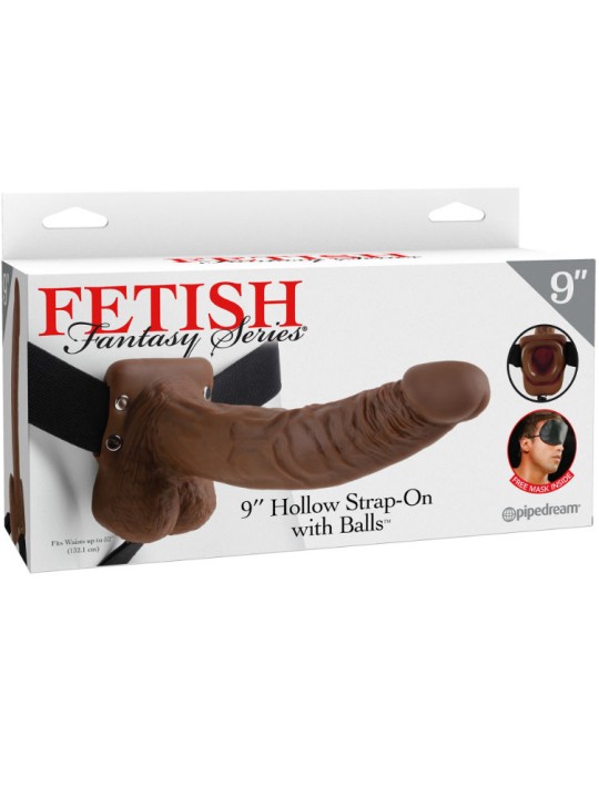 FETISH FANTASY SERIES 9 ARNES CON TESTICULOS HUECO MAN 229 CM MARRON