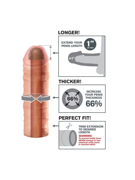 FANTASY X TENSIONS MEGA 1 EXTENSION PARA EL PENE