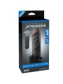 FANTASY X TENSIONS EXTENSION PARA EL PENE CON VIBRADOR REAL FEEL 2 NEGRO