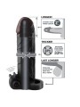 FANTASY X TENSIONS EXTENSION PARA EL PENE CON VIBRADOR REAL FEEL 2 NEGRO