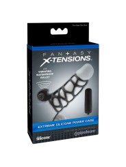 FANTASY X TENSIONS FUNDA PARA EL PENE DE SILICONA CON VIBRADOR