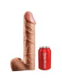 KING COCK STRAP ON CON DILDO HUECO 305 CM Y TIRANTES COLOR CARNE