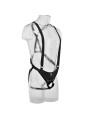 KING COCK STRAP ON CON DILDO HUECO 305 CM Y TIRANTES COLOR CARNE