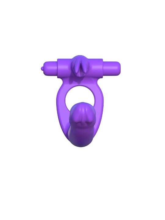 FANTASY C RINGZ ANILLO DOBLE PENETRACION CON RABBIT