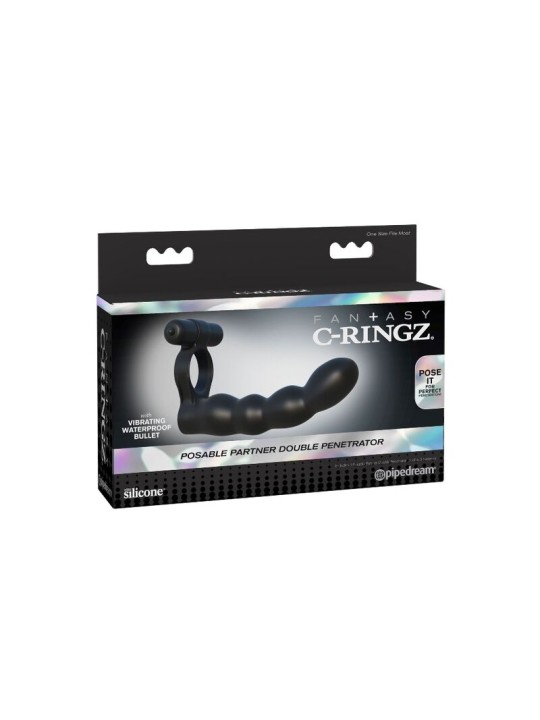 FANTASY C RINGZ ANILLO DOBLE PENETRACION POSABLE