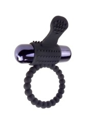 FANTASY C RINGZ ANILLO VIBRADOR DE SILICONA NEGRO