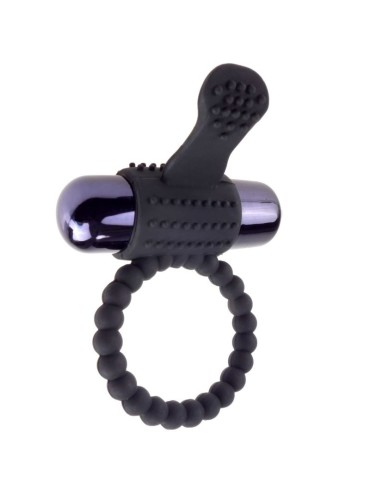 FANTASY C RINGZ ANILLO VIBRADOR DE SILICONA NEGRO