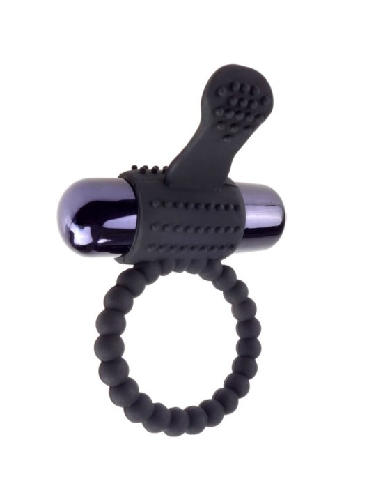 FANTASY C RINGZ ANILLO VIBRADOR DE SILICONA NEGRO
