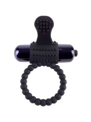 FANTASY C RINGZ ANILLO VIBRADOR DE SILICONA NEGRO