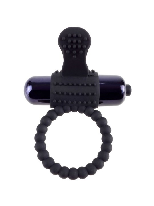 FANTASY C RINGZ ANILLO VIBRADOR DE SILICONA NEGRO