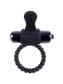 FANTASY C RINGZ ANILLO VIBRADOR DE SILICONA NEGRO