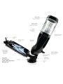 EXTREME TOYZ PDX MEGA BATOR USB MASTURBADOR MASCULINO ANO NEGRO