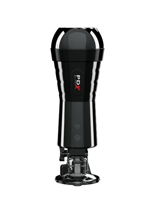 PDX ELITE MASTURBADOR CON VIBRACION Y EFECTO COMPRESOR