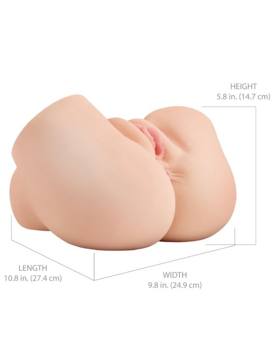 PDX ELITE BACK THAT ASS UP MASTURBADOR VAGINA Y ANO REALISTICO CON VIBRACION