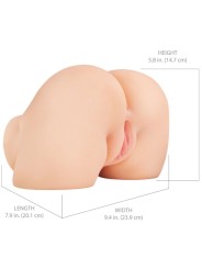 PDX ELITE SHAKETHAT ASS MASTURBADOR VAGINA Y ANO REALISTICO CON VIBRACION