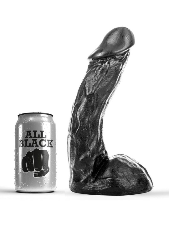 ALL BLACK DONG 23 CM