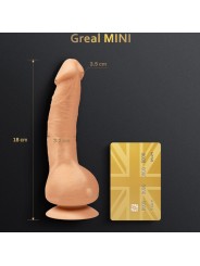 G VIBE GREAL MINI DILDO VIBRADOR SILICIONA NATURAL