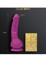 G VIBE GREAL MINI DILDO VIBRADOR SILICIONA FUCSIA