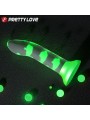 PRETTY LOVE MAGICAL NIGHTFALL DILDO SIN VIBRACION LUMINOSO VERDE