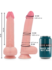 ROCKARMY KINGCOBRA DILDO REALISTICO LIQUID SILICONE 24 CM O 477 CM