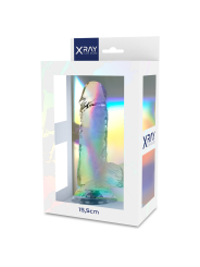 X RAY CLEAR DILDO REALISTA TRANSPARENTE 155 CM O 35 CM