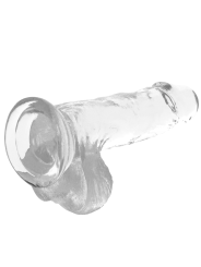 X RAY CLEAR DILDO REALISTA TRANSPARENTE 155 CM O 35 CM