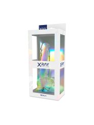 X RAY CLEAR DILDO REALISTA TRANSPARENTE 185 CM O 38 CM