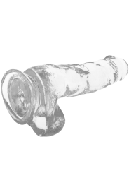 X RAY CLEAR DILDO REALISTA TRANSPARENTE 185 CM O 38 CM