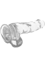 X RAY CLEAR DILDO REALISTA TRANSPARENTE 185 CM O 38 CM