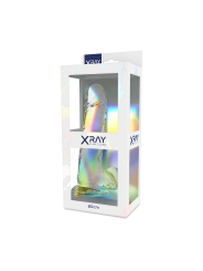 X RAY CLEAR DILDO REALISTA TRANSPARENTE 20 CM O 45 CM
