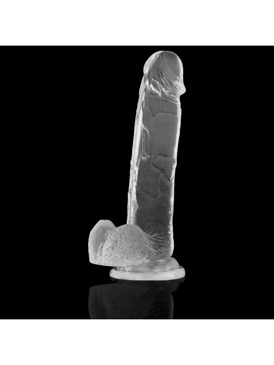X RAY CLEAR DILDO REALISTA TRANSPARENTE 22 CM O 46 CM
