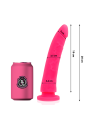 DELTA CLUB DILDO REALISTA ROSA SILICONA MEDICA 20 CM O 4 CM