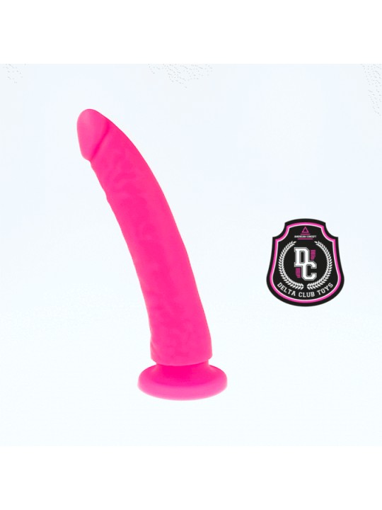 DELTA CLUB DILDO REALISTA ROSA SILICONA MEDICA 20 CM O 4 CM