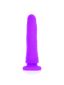 DELTA CLUB DILDO REALISTA LILA SILICONA MEDICA 20 CM O 4 CM