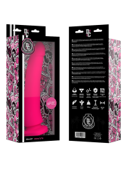 DELTA CLUB DILDO REALISTA ROSA SILICONA MEDICA 23 CM O 45 CM