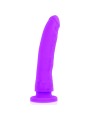 DELTA CLUB DILDO REALISTA LILA SILICONA MEDICA 23 CM O 45 CM