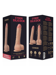 CYBER SILICOCK CONNOR REALISTICO SILICONA LIQUIDA 205 CM O 37 CM