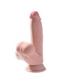 KING COCK PLUS 3D DILDO SWINGING BALLS 152 CM NATURAL
