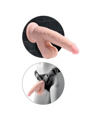 KING COCK PLUS 3D DILDO SWINGING BALLS 152 CM NATURAL