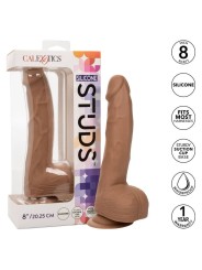 CALEXOTICS SILICONE STUDS 2032 CM BROWN