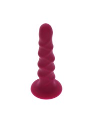 GET REAL RIBBED DONG 12 CM ROJO