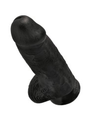 KING COCK PENE REALISTICO CHUBBY 23 CM NEGRO